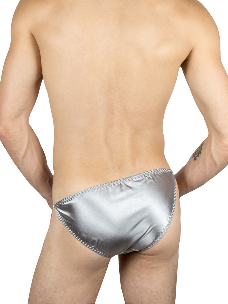 3 Degrees of Dazzle Tanga Silver