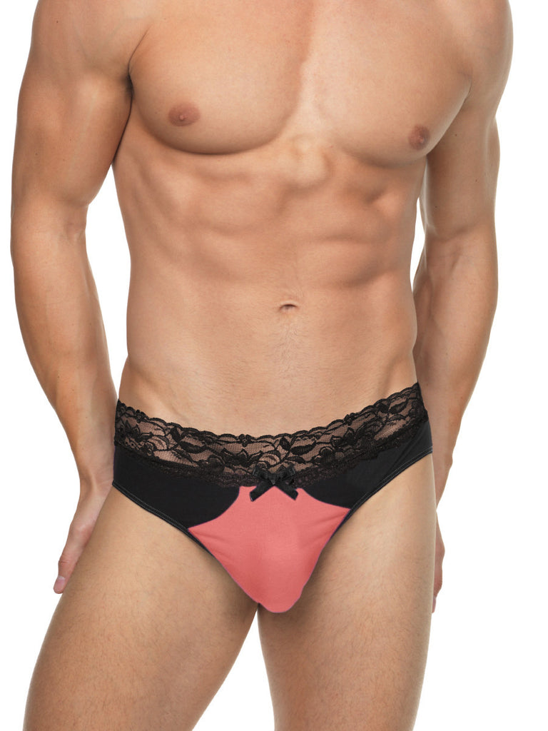 Color Block Panty Coral