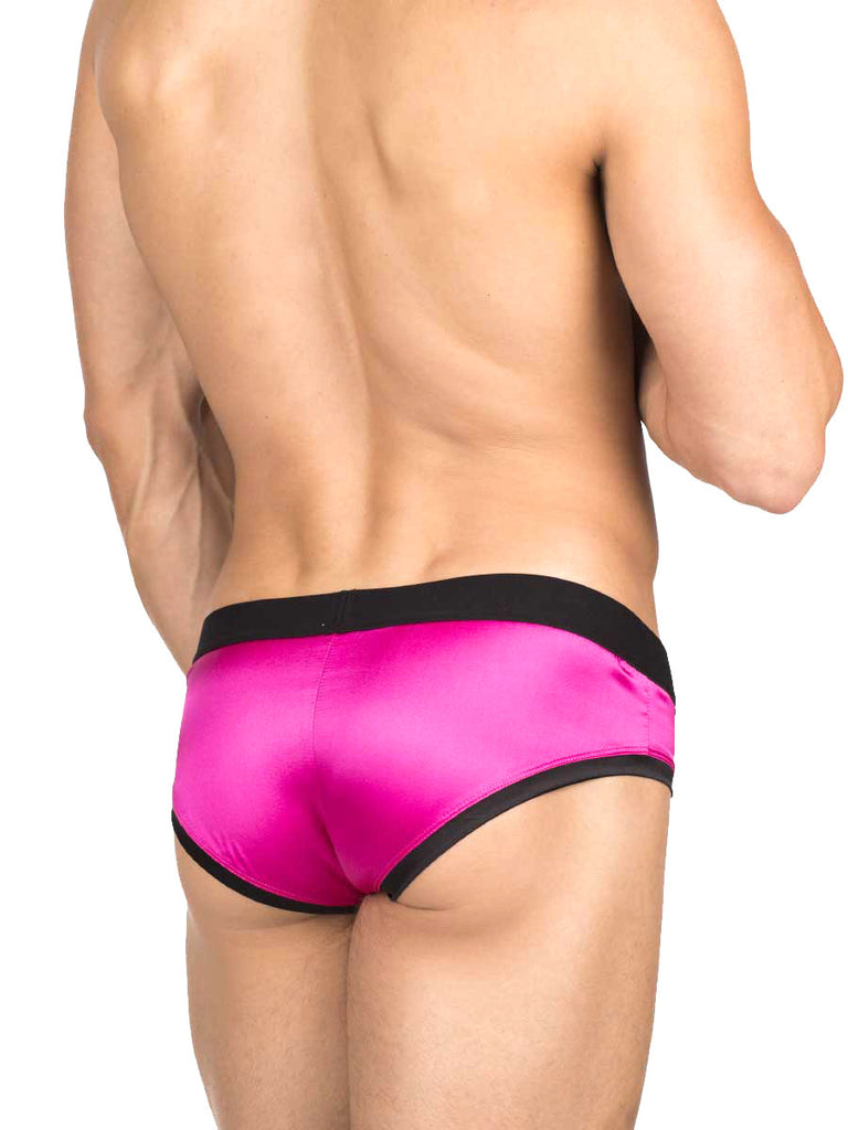 Brazilian Silk Brief Fuchsia