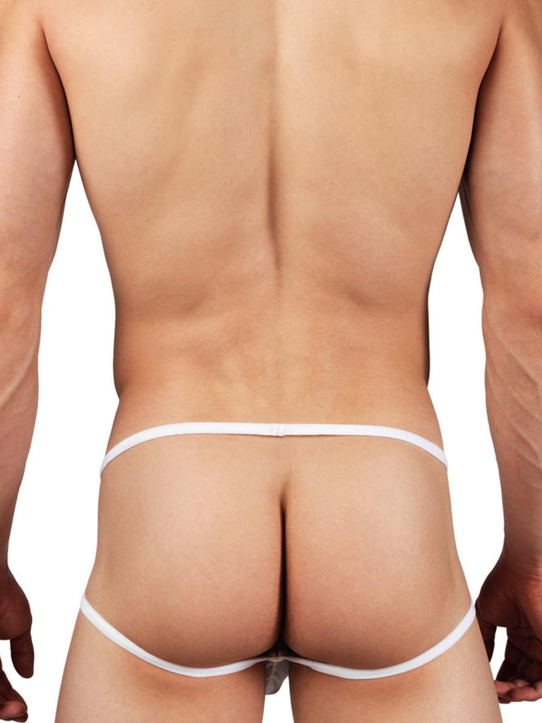 Crystal Clear Mesh Jock String