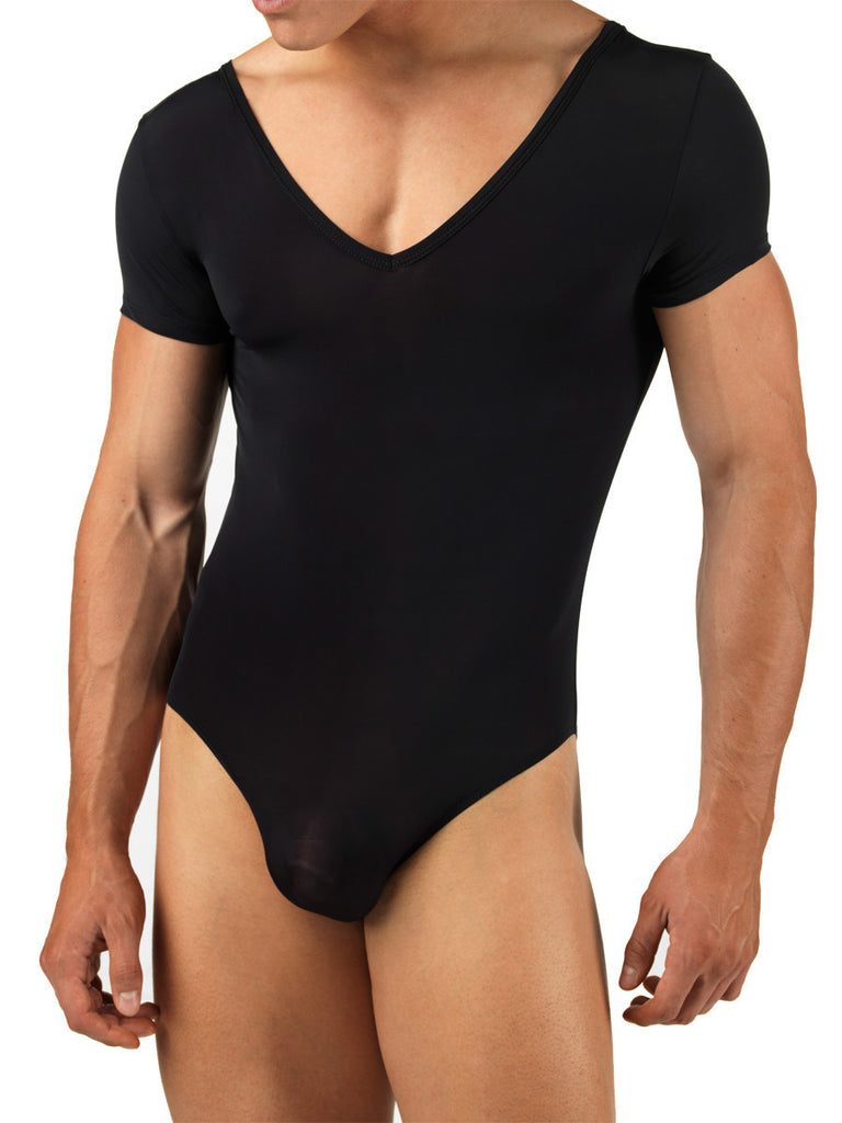 Italian Tactel BodySuit Black