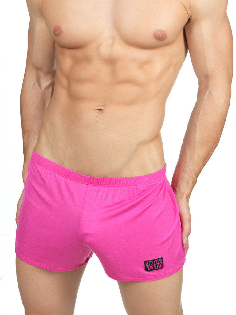 Soft Tangle-Free Sleep Shorts Fuchsia